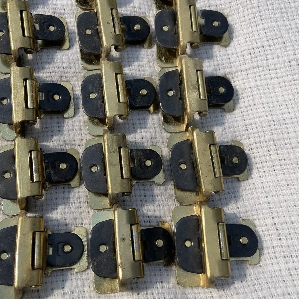 Vintage Style Amerock Double Demountable Cabinet Hinge 3/8